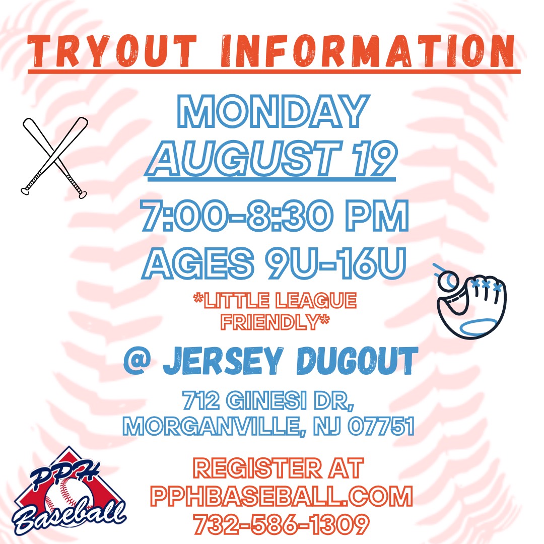 Tryouts Upcoming 9u through 16u